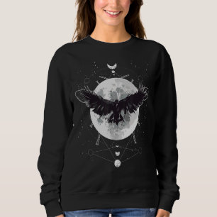 Okkult Grunge Rose Satan Gothic Punk Metal Goth Sweatshirt