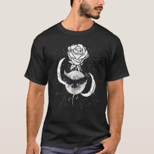 Okkult Grunge Rose Satan Gothic Punk Metal Goth T-Shirt