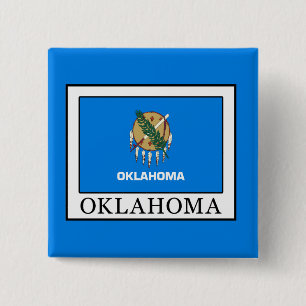 Oklahoma 15 Cm Square Badge