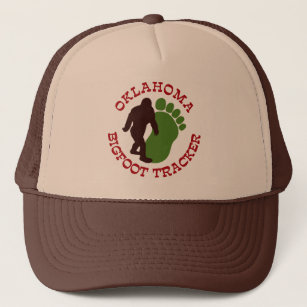 Oklahoma Bigfoot Tracker Trucker Hat