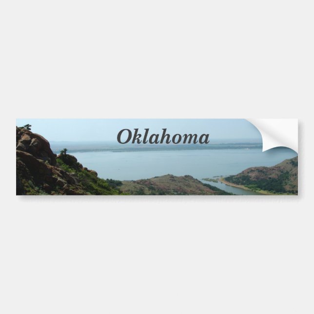 Oklahoma Bumper Sticker (Front)