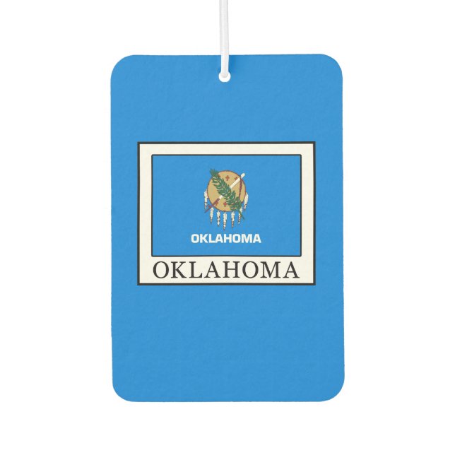 Oklahoma Car Air Freshener (Front)