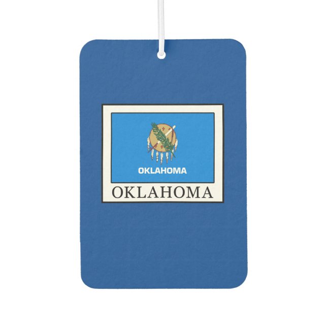 Oklahoma Car Air Freshener (Front)