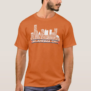 Oklahoma City Basketball Team 23 Player Roster Okl T-Shirt