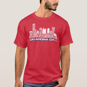 Oklahoma City Basketball Team 23 Player Roster Okl T-Shirt