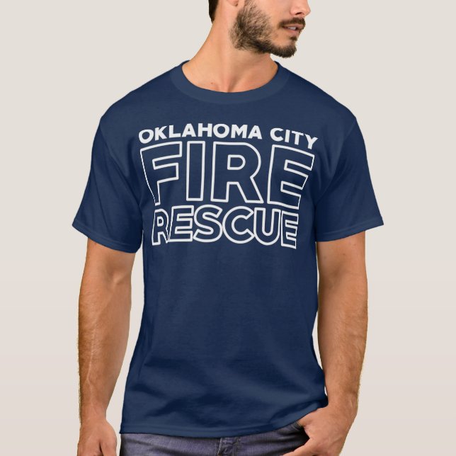 Oklahoma City Fire Department Firefighters T-Shirt (Front)