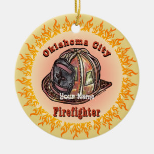 Oklahoma City Firefighter  ornament
