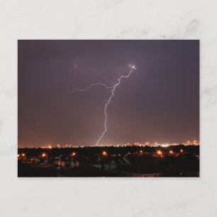 Oklahoma City Lightning Postcard