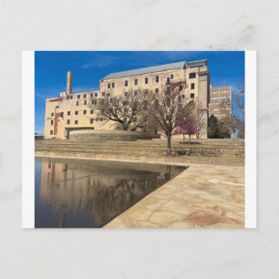 Oklahoma City National Memorial Reflection Pool Postcard