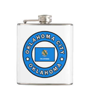 Oklahoma City Oklahoma Hip Flask