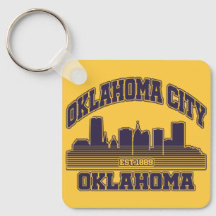 Oklahoma City,Oklahoma Key Ring