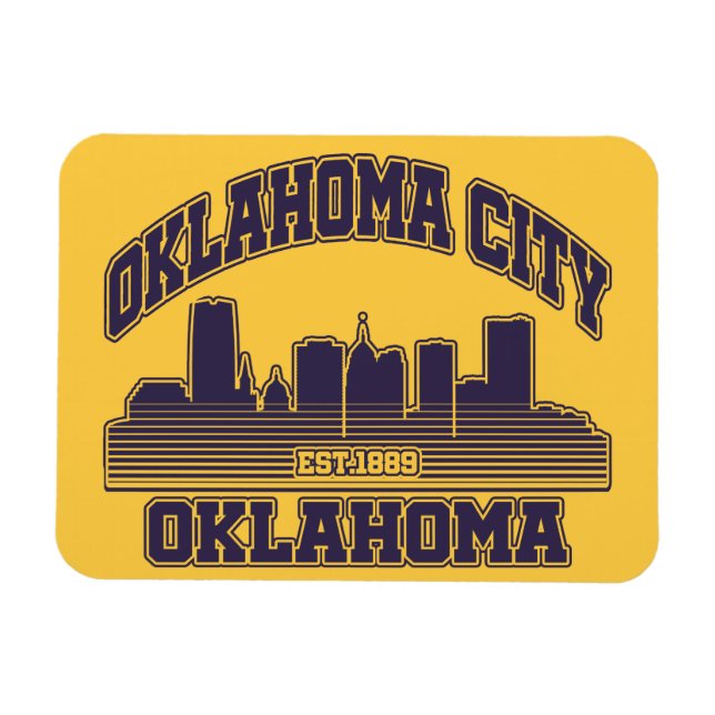 Oklahoma City,Oklahoma  Magnet (Horizontal)