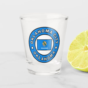 Oklahoma City Oklahoma Shot Glass
