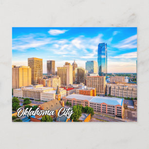 Oklahoma City, Oklahoma, USA Holiday Postcard