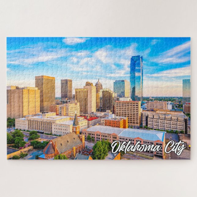 Oklahoma City, Oklahoma, USA Jigsaw Puzzle (Horizontal)