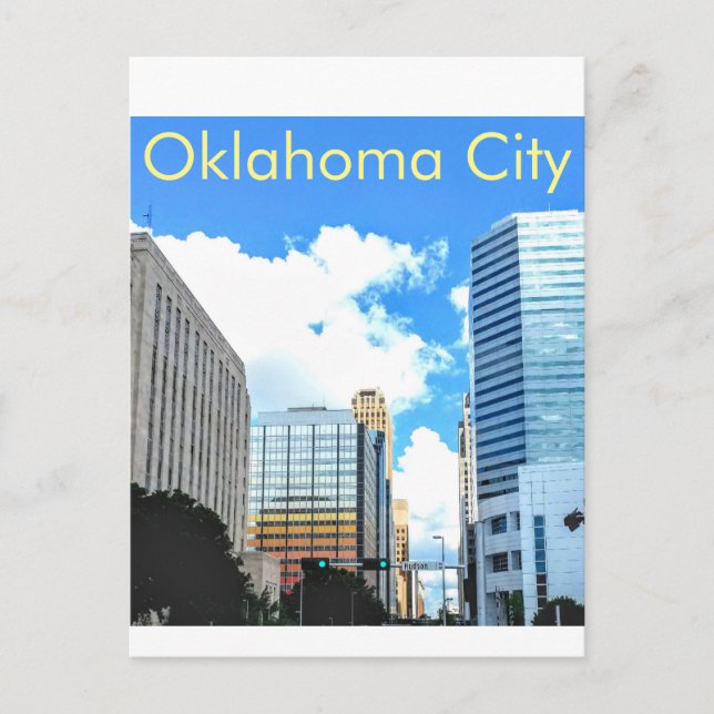 Oklahoma City Postcard (Front)