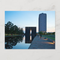 Oklahoma City Reflecting Pool Gate 9:03