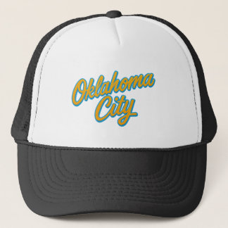 Oklahoma City Script – Retro OKC Pride Trucker Hat