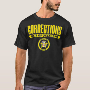 Oklahoma Correctional Officer Thin Grey Line T-Shirt