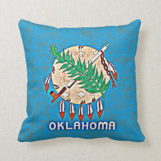 OKLAHOMA FLAG CUSHION