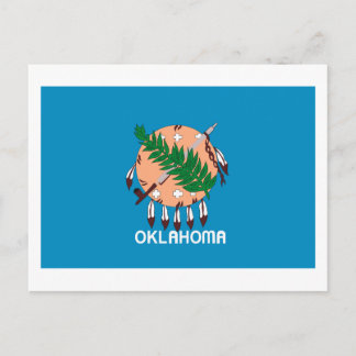 Oklahoma Flag Postcard