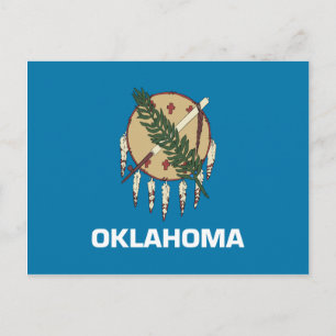 Oklahoma Flag Postcard