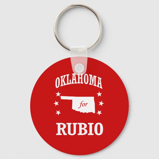 OKLAHOMA FOR RUBIO KEY RING (Front)