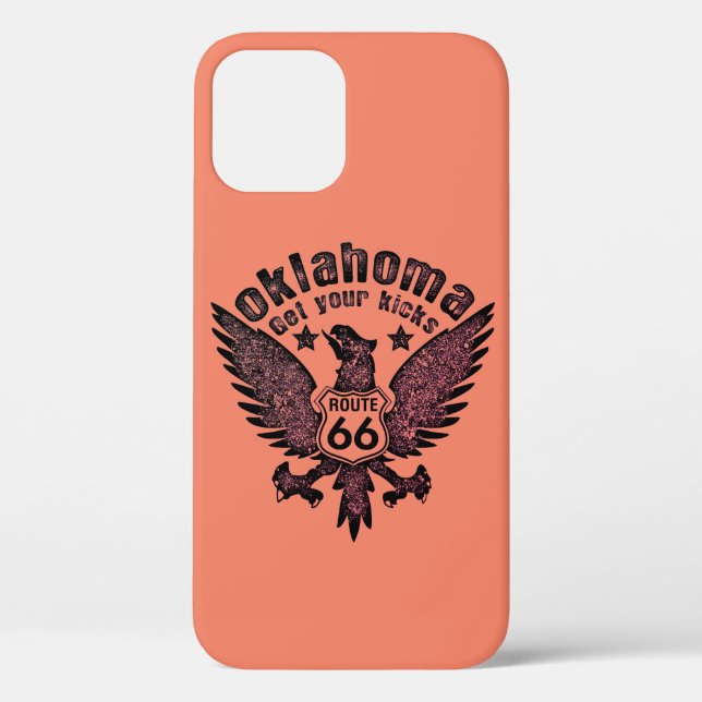 Oklahoma Get Your Kicks Case-Mate iPhone Case (Back)