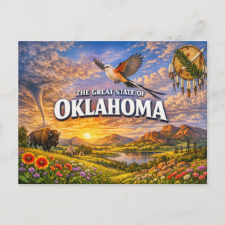 Oklahoma Greetings Postcard