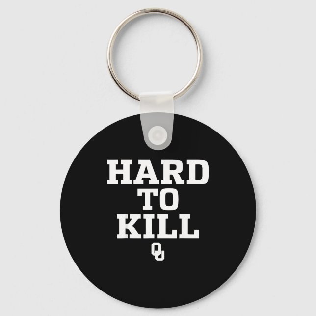 Oklahoma Hard To Kill  Key Ring (Front)
