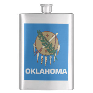 OKLAHOMA HIP FLASK