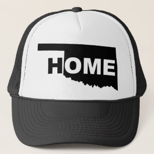 Oklahoma Home Away From State Ball Cap Hat