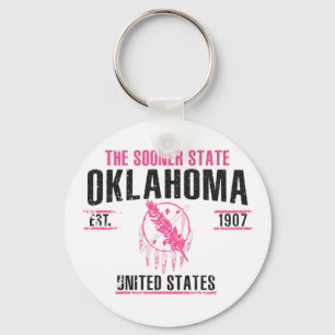 Oklahoma Key Ring