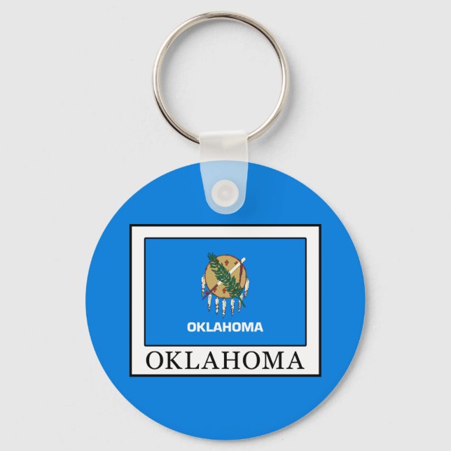 Oklahoma Key Ring (Front)