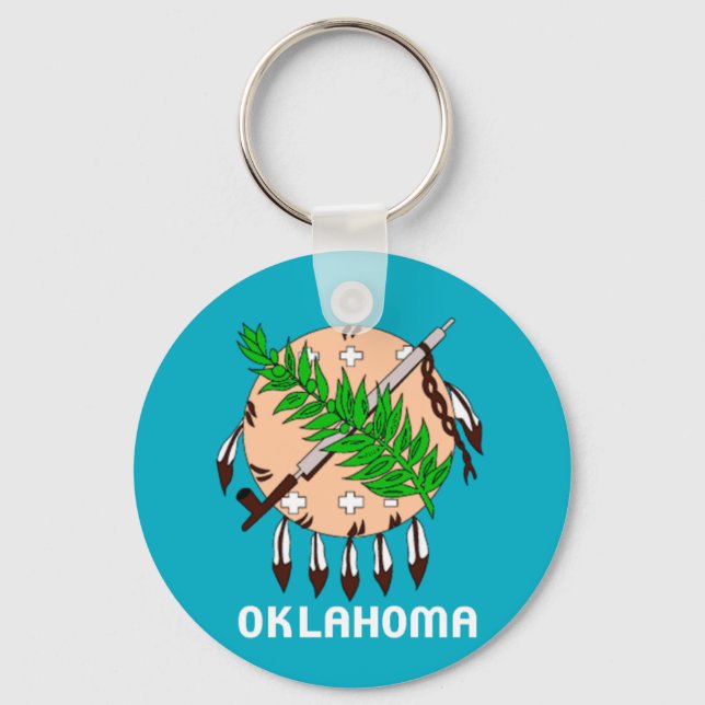 Oklahoma Keychain (Front)