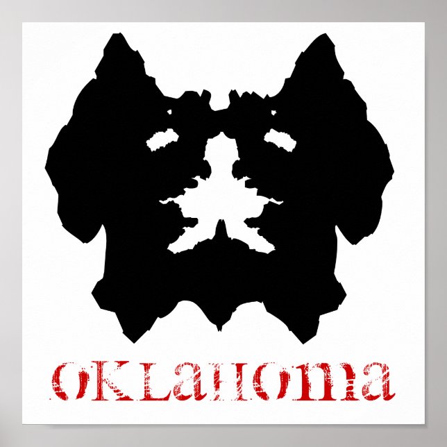 OKLAHOMA Kiamichi Monster Poster (Front)