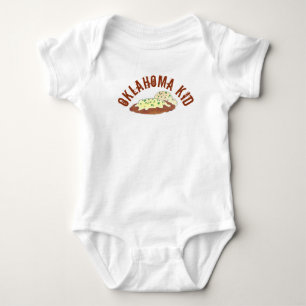 Oklahoma Kid Country Chicken Fried Steak Foodie Baby Bodysuit