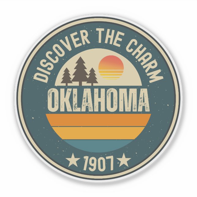 Oklahoma Land Run - OK History Gift (Front)