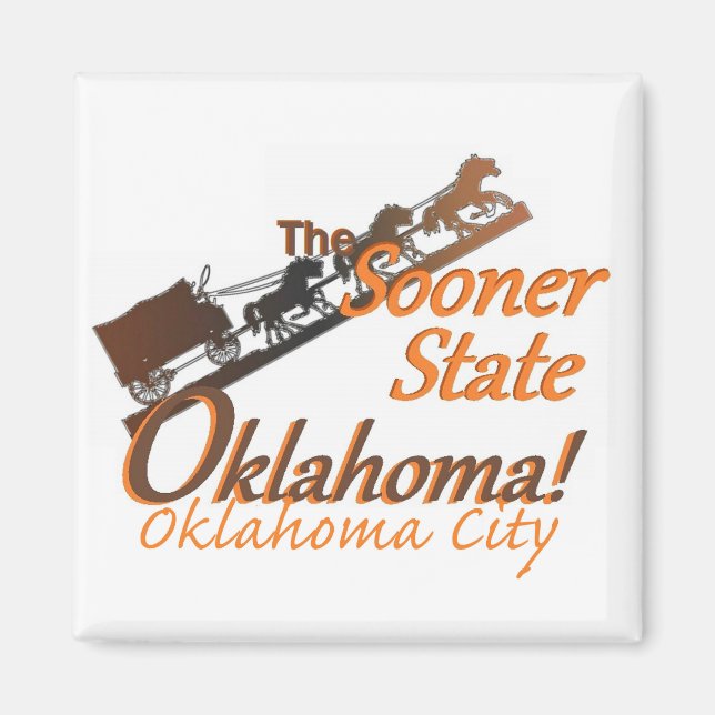 OKLAHOMA MAGNET (Front)