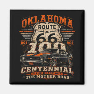 Oklahoma Mother Road Collectable Magnet