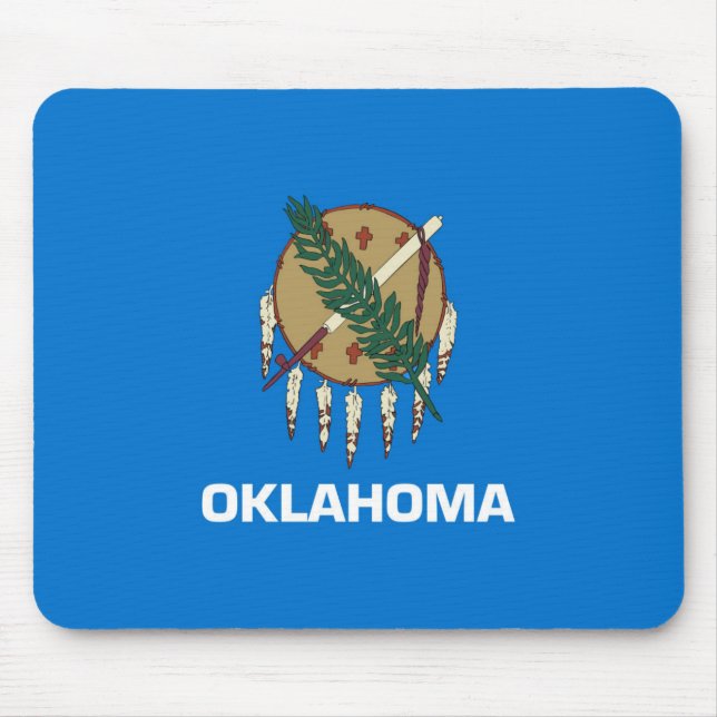 Oklahoma Mouse Mat (Front)
