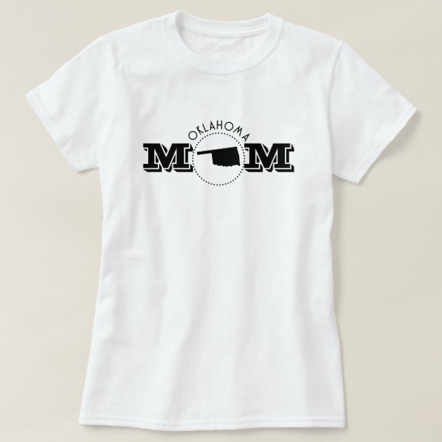 Oklahoma Mum  T-Shirt (Design Front)