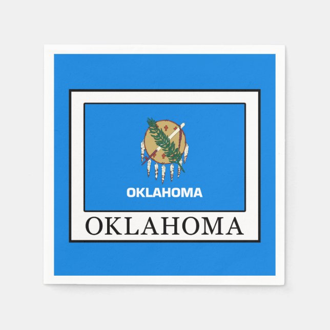 Oklahoma Napkin (Front)