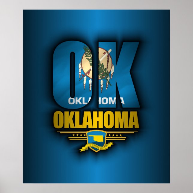 Oklahoma (OK) Poster (Front)