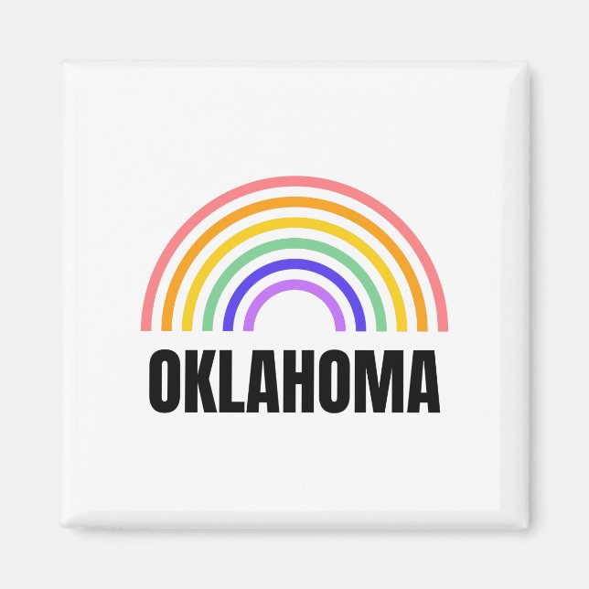 Oklahoma - Osu Cow boys - Pistol Pete Magnet (Front)