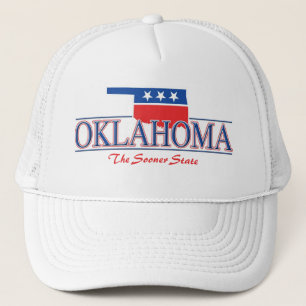 Oklahoma Patriotic Hat