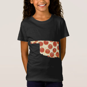 OKLAHOMA PIZZA PEPPERONI PIZZA STATE T-Shirt