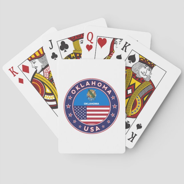 Oklahoma Playing Cards (Back)