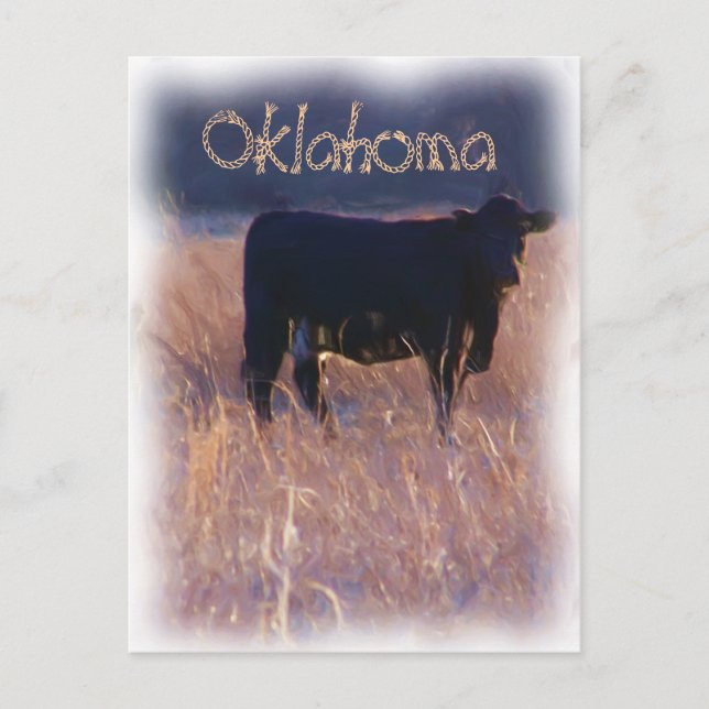 Oklahoma Postcard (Front)