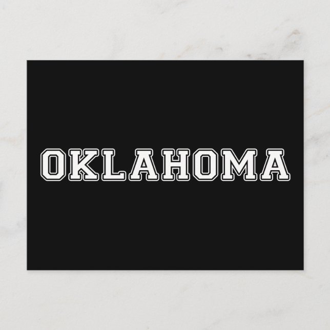 Oklahoma Postcard (Front)